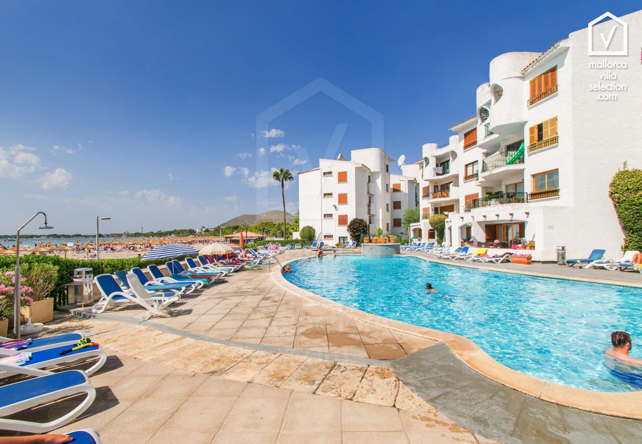 Apartamento en Alcúdia - Apartamento CITADINI 39 para 3 a 5 metros de la playa Alcudia