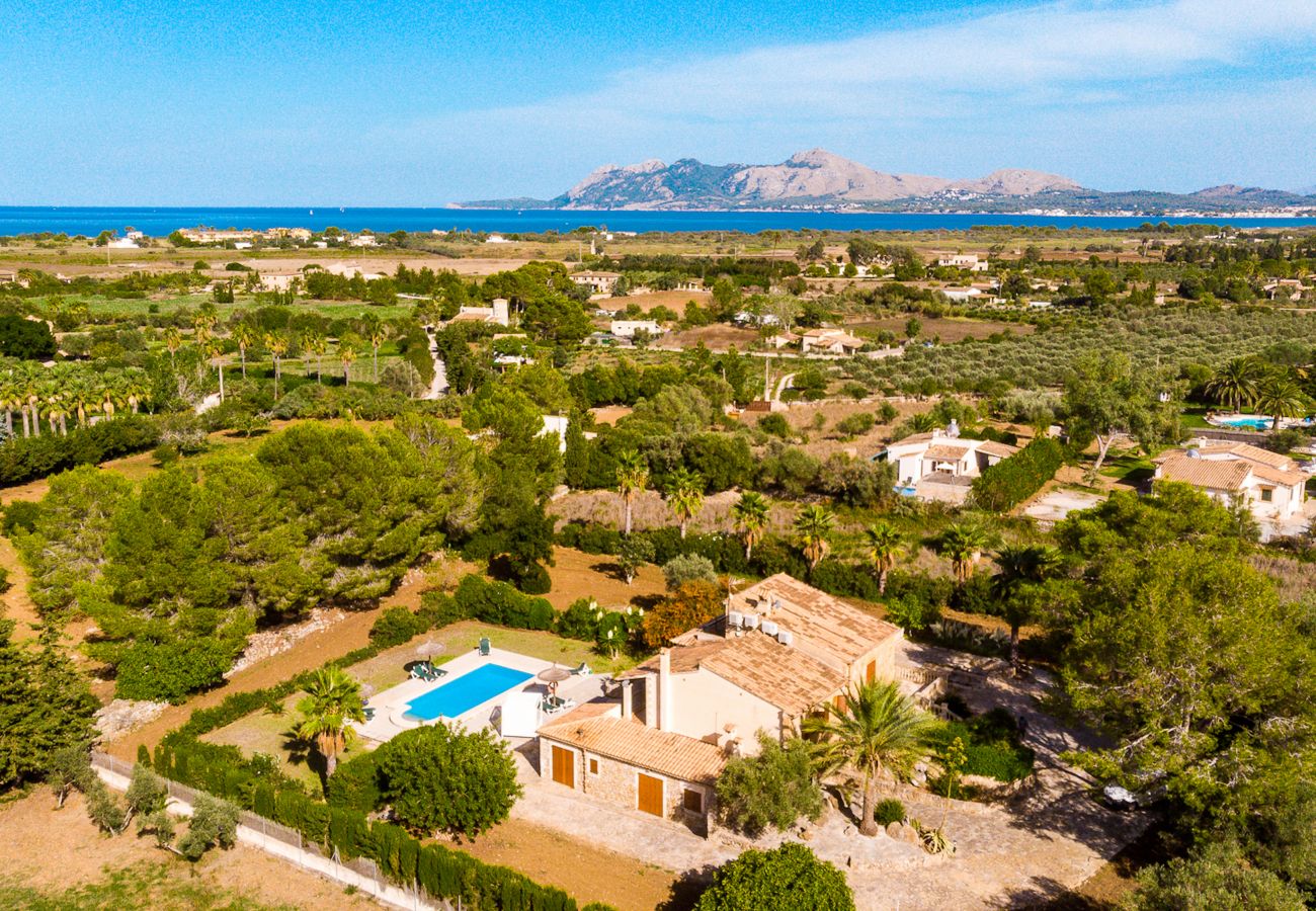 Finca en Pollensa / Pollença - ALMADRAVA Finca para 6 con piscina en Puerto Pollensa