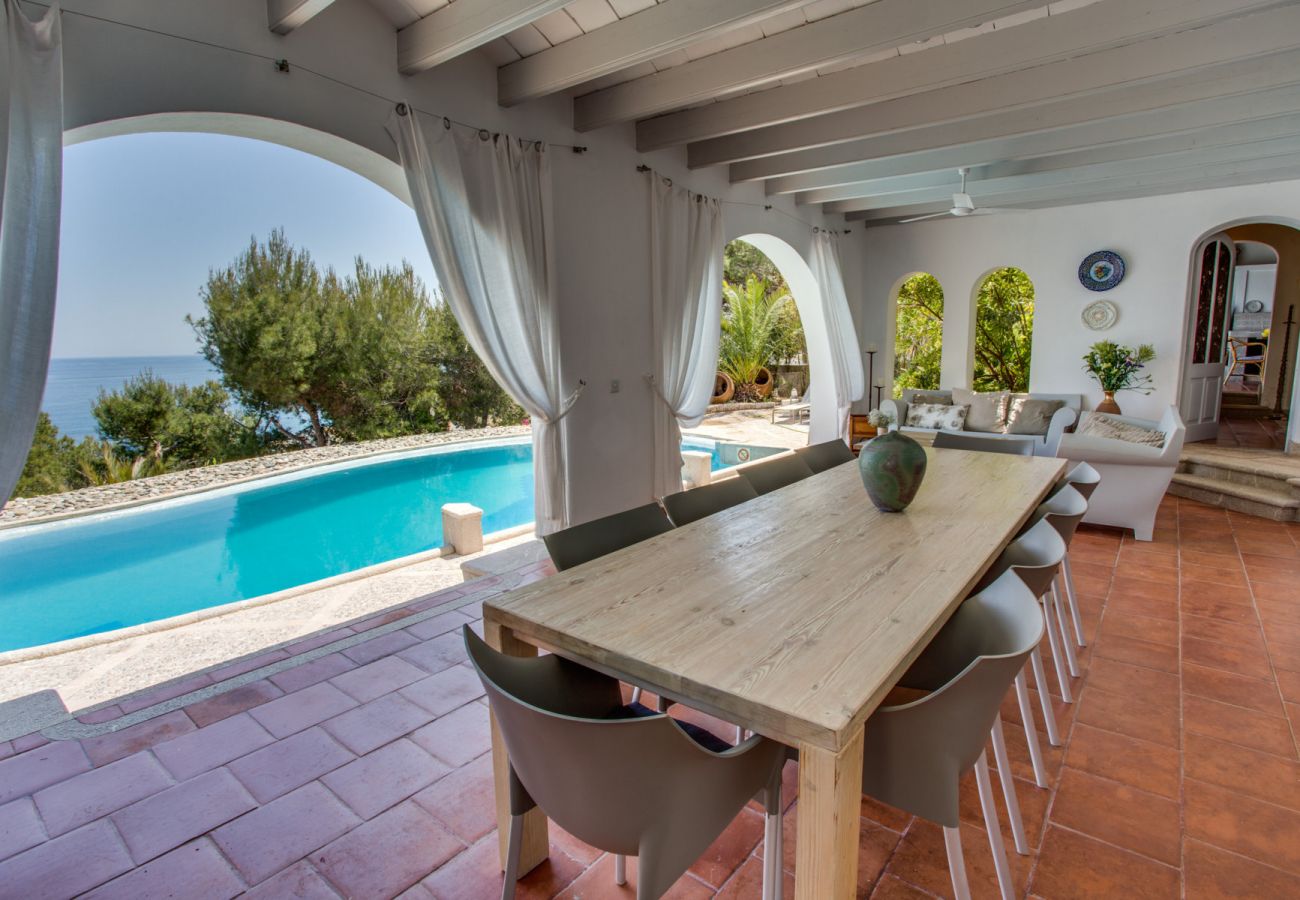 Villa en Capdepera - Ran de Mar - Villa en Cala Ratjada para 10 personas con vistas al mar