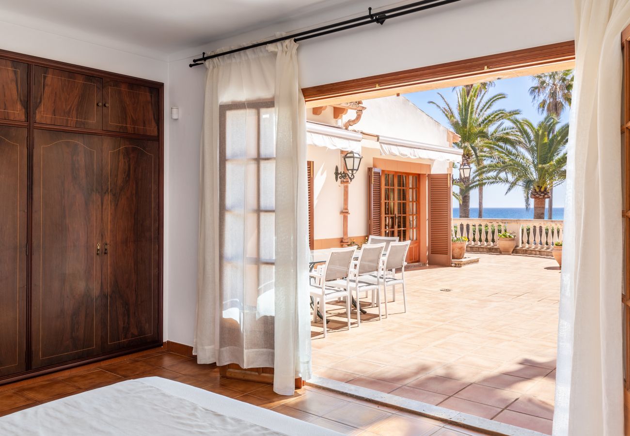 Villa en Son Servera - VILLA SEMBAT con piscina privada y a primera linea del mar