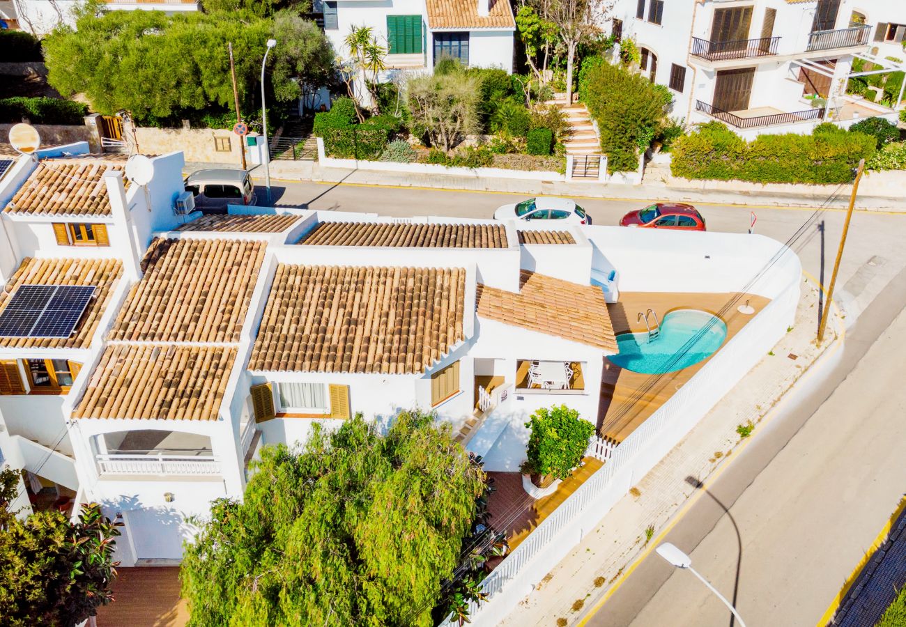 Casa adosada en Alcúdia - Villa Playa Golf con piscina y a 180m del mar