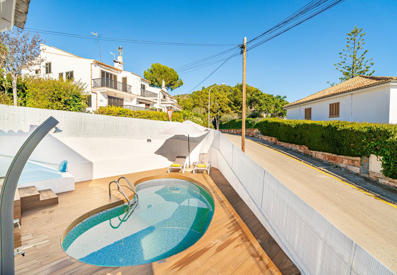 Casa adosada en Alcúdia - Villa Playa Golf con piscina y a 180m del mar