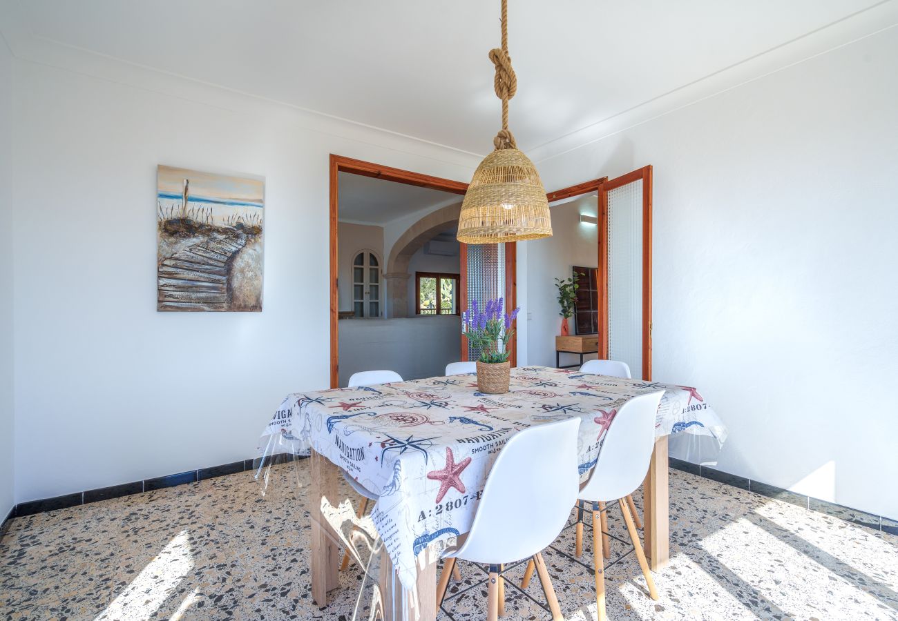 Casa en Santanyi - Ses Savines para 5  a 40 m de Cala Llombards