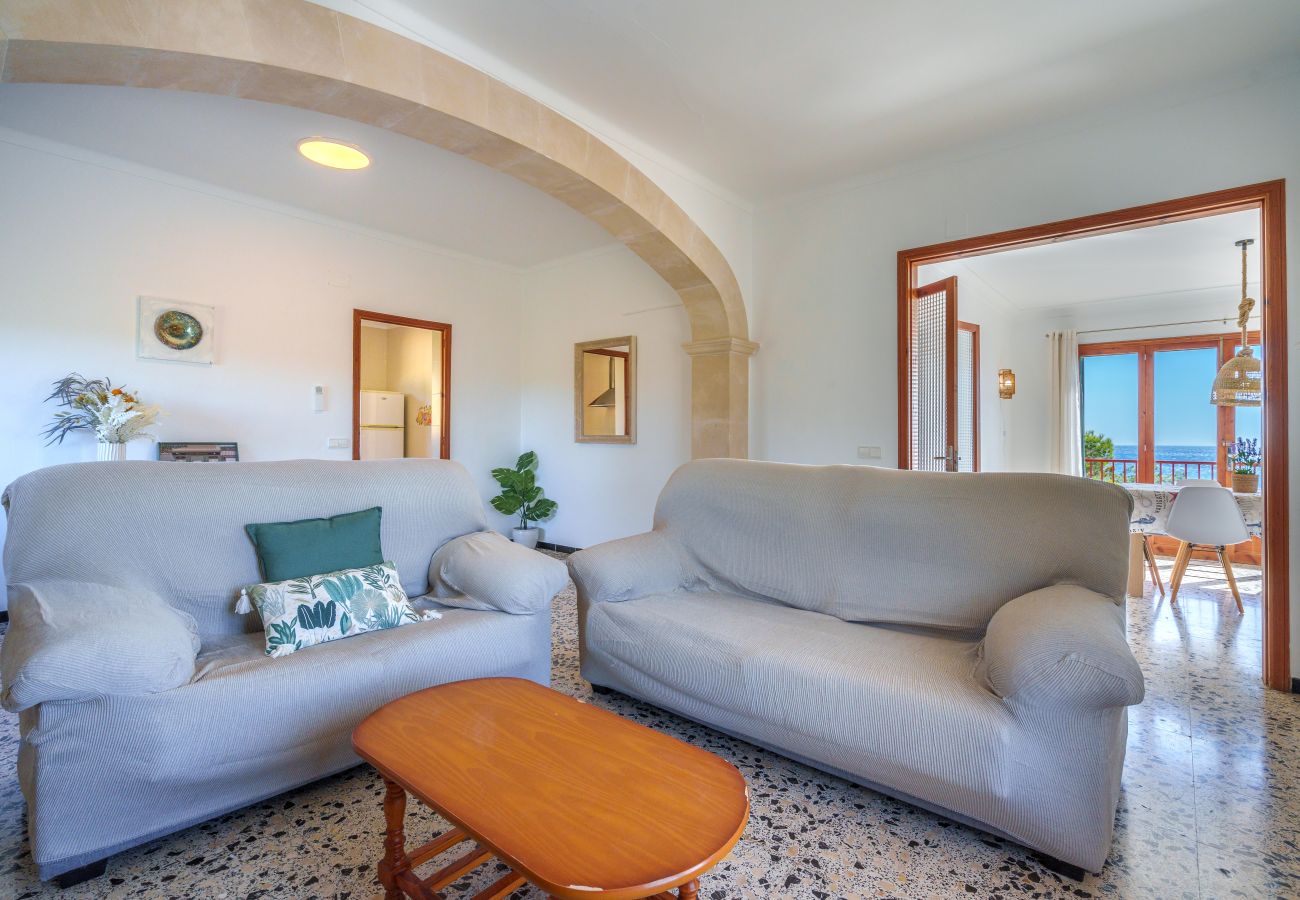 Casa en Santanyi - Ses Savines para 5  a 40 m de Cala Llombards