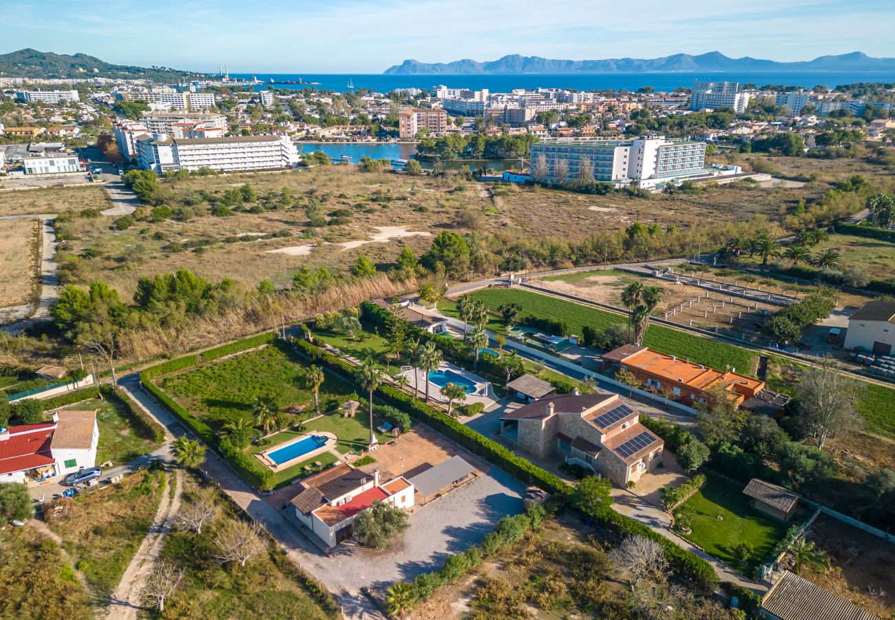 Villa en Alcúdia - Xacons acogedora villa para 2 adultos con piscina