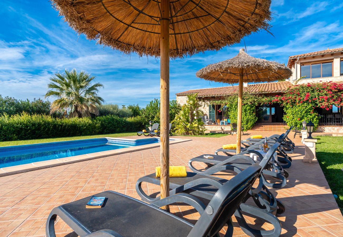 Finca Can Torretes en alcudia con piscina 