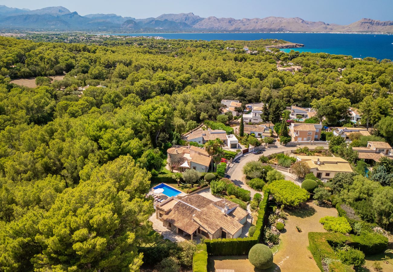 Casa en Alcúdia - Villa Victoria Alcudia Bonaire para 6 con piscina