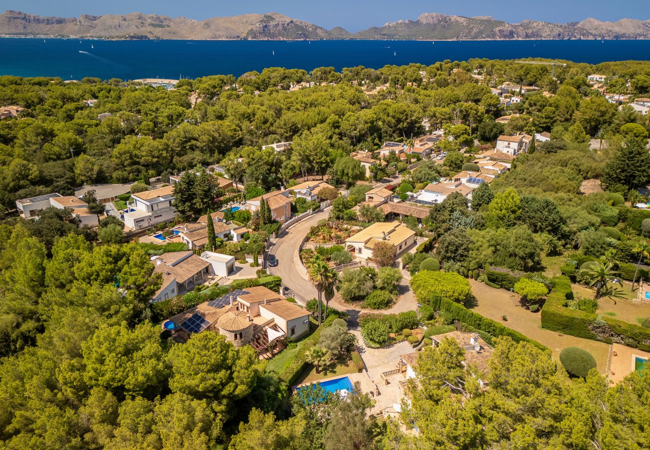 Casa en Alcúdia - Villa Victoria Alcudia Bonaire para 6 con piscina