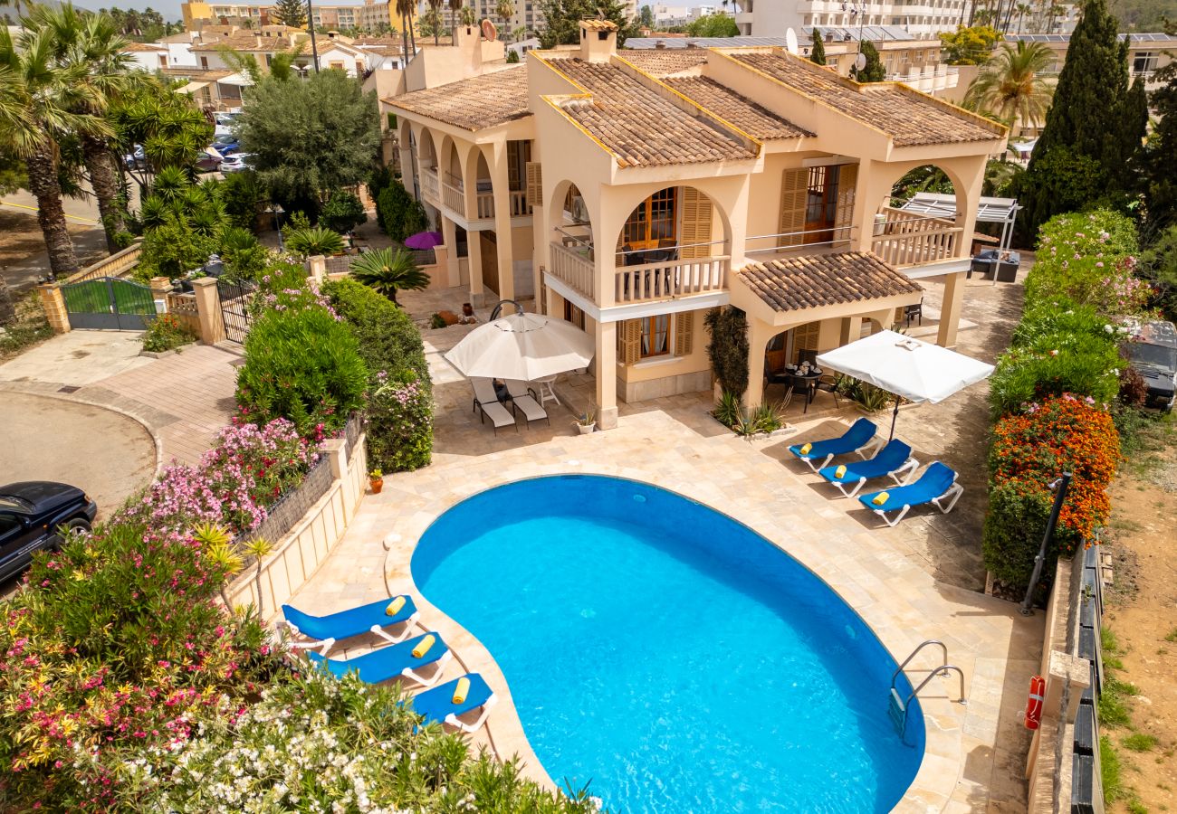 Casa adosada en Sant Llorenç Des Cardassar - Casa Murtons para 8 a 350m del mar con piscina