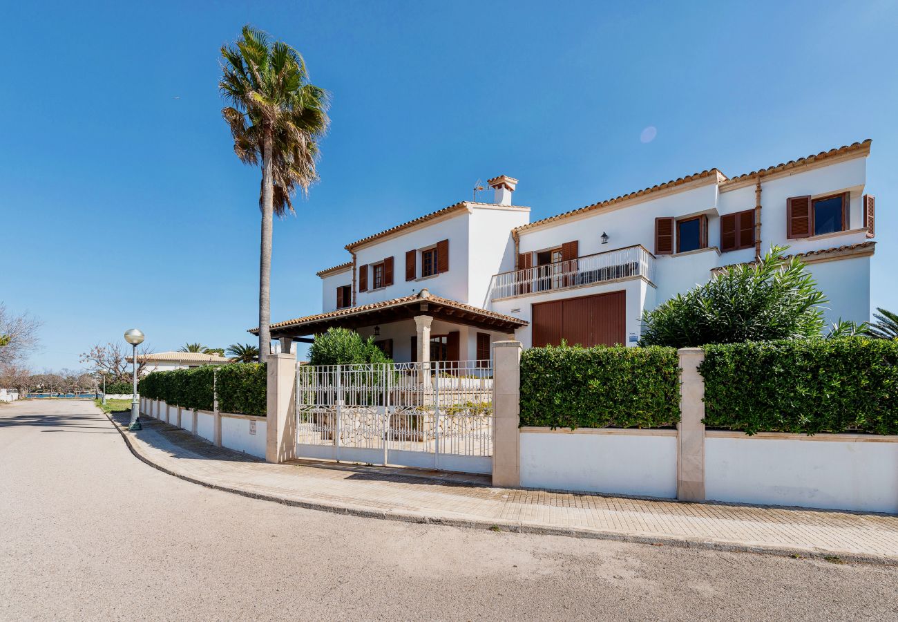 Villa en Alcúdia - Es Mollet para 8 con vista al mar y piscina