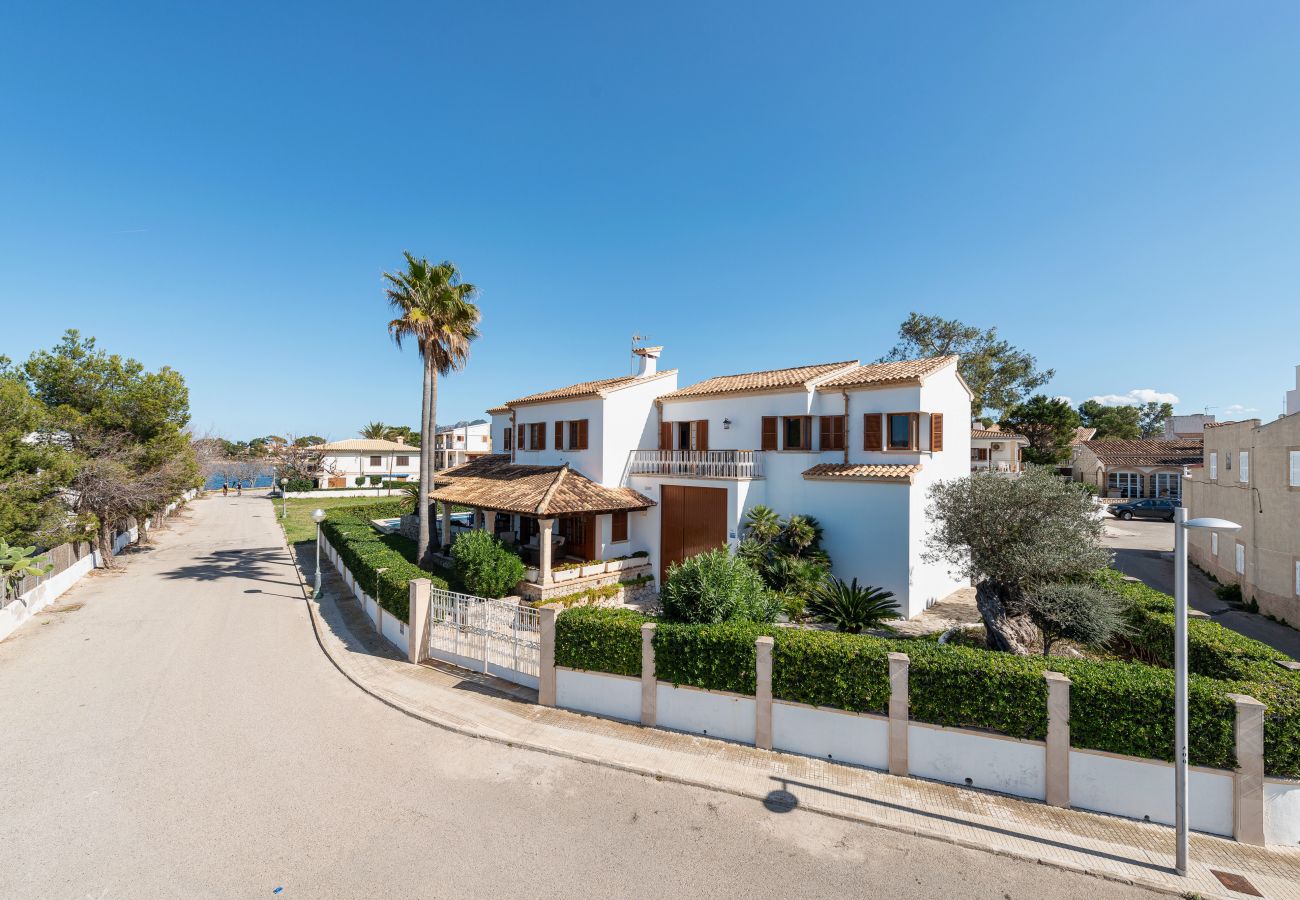 Villa en Alcúdia - Es Mollet para 8 con vista al mar y piscina