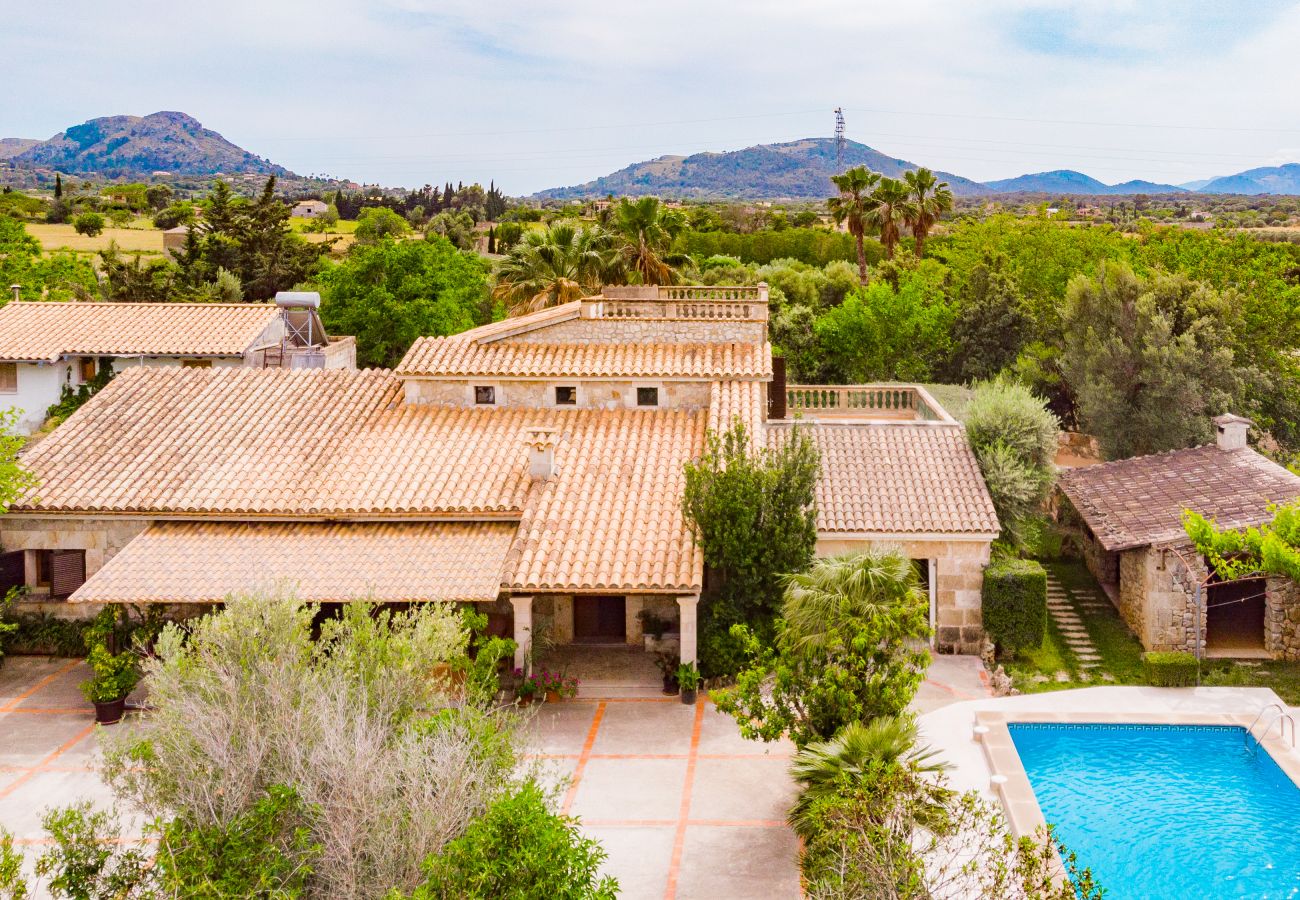 Villa en Alcúdia - LORENZO Finca para 9 con piscina a 4,5 km a la playa