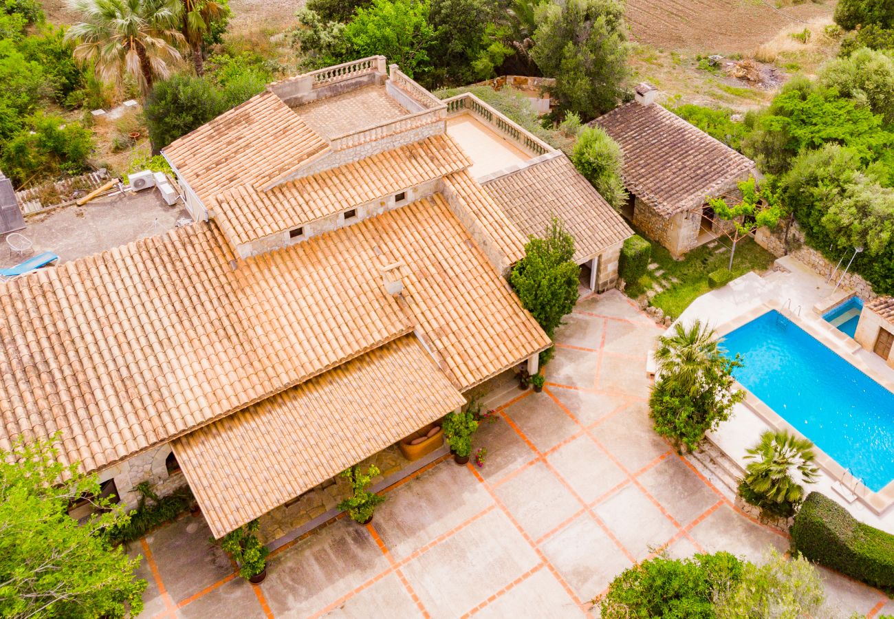 Villa en Alcúdia - LORENZO Finca para 9 con piscina a 4,5 km a la playa