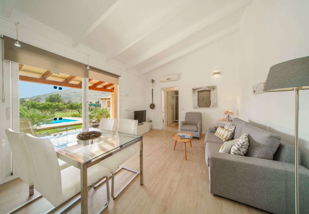 Villa en Alcúdia - CAN FUAT para 3 en Alcudia con piscina 