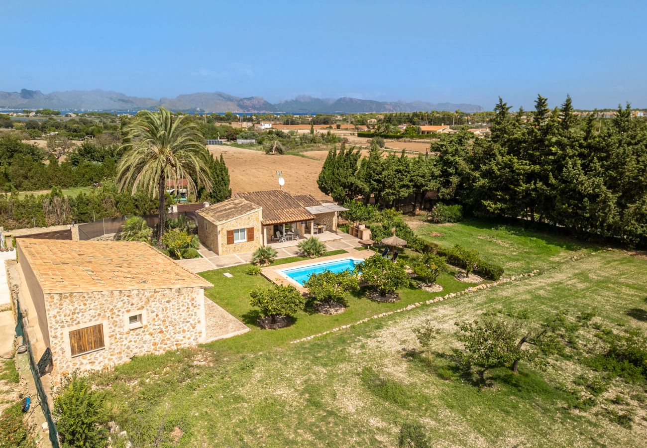 Villa en Alcúdia - CAN FUAT para 3 en Alcudia con piscina 