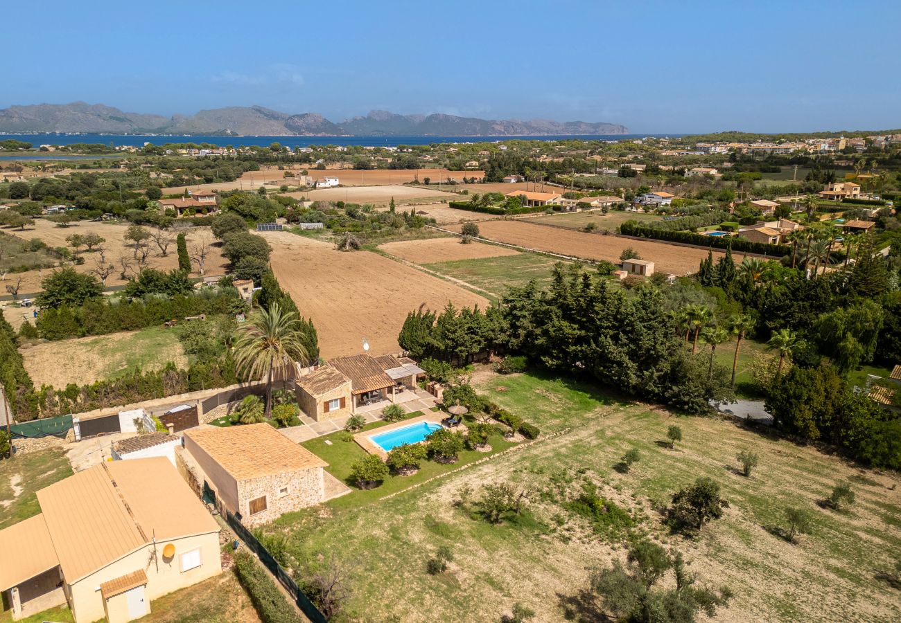 Villa en Alcúdia - CAN FUAT para 3 en Alcudia con piscina 