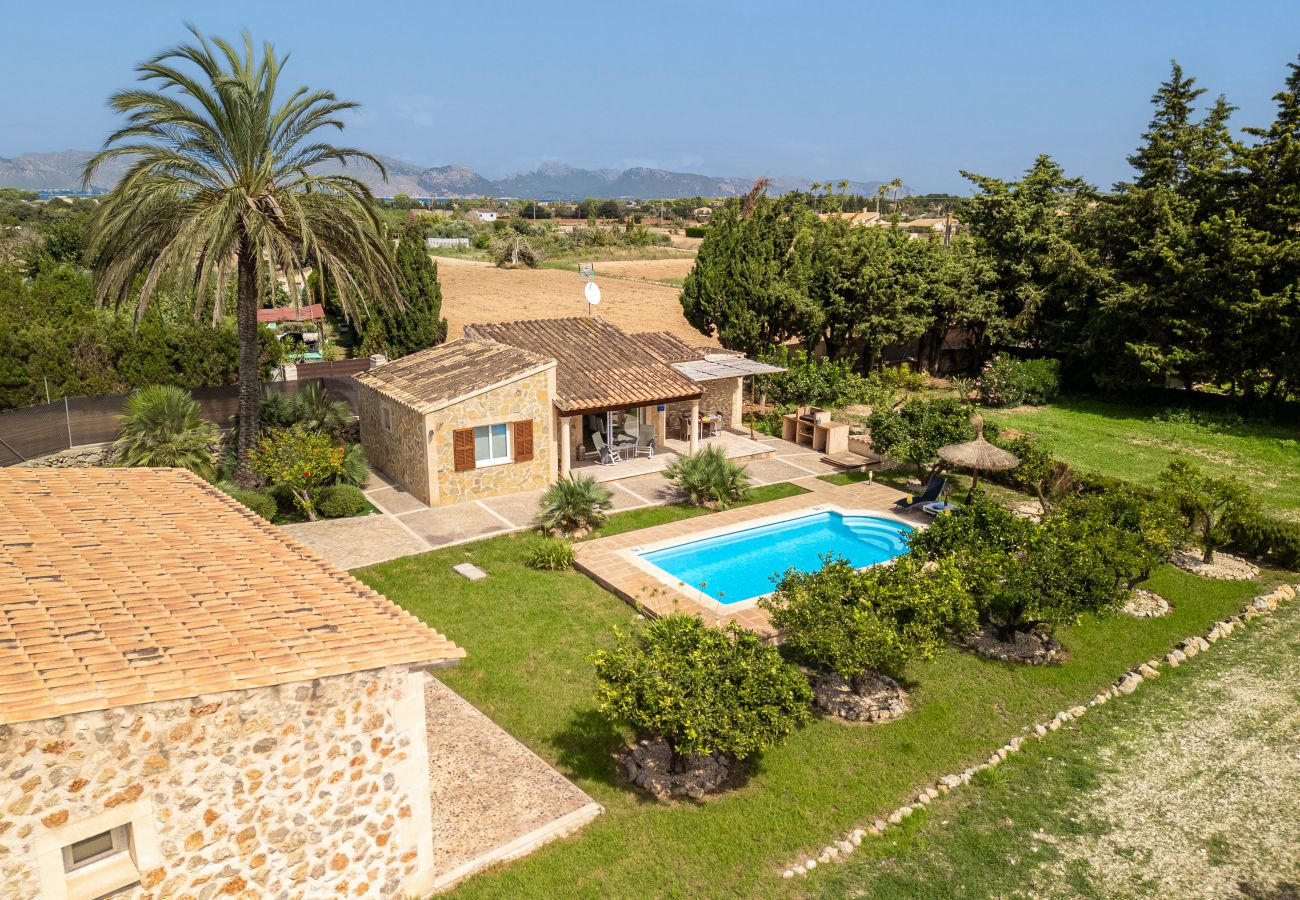 Villa en Alcúdia - CAN FUAT para 3 en Alcudia con piscina 