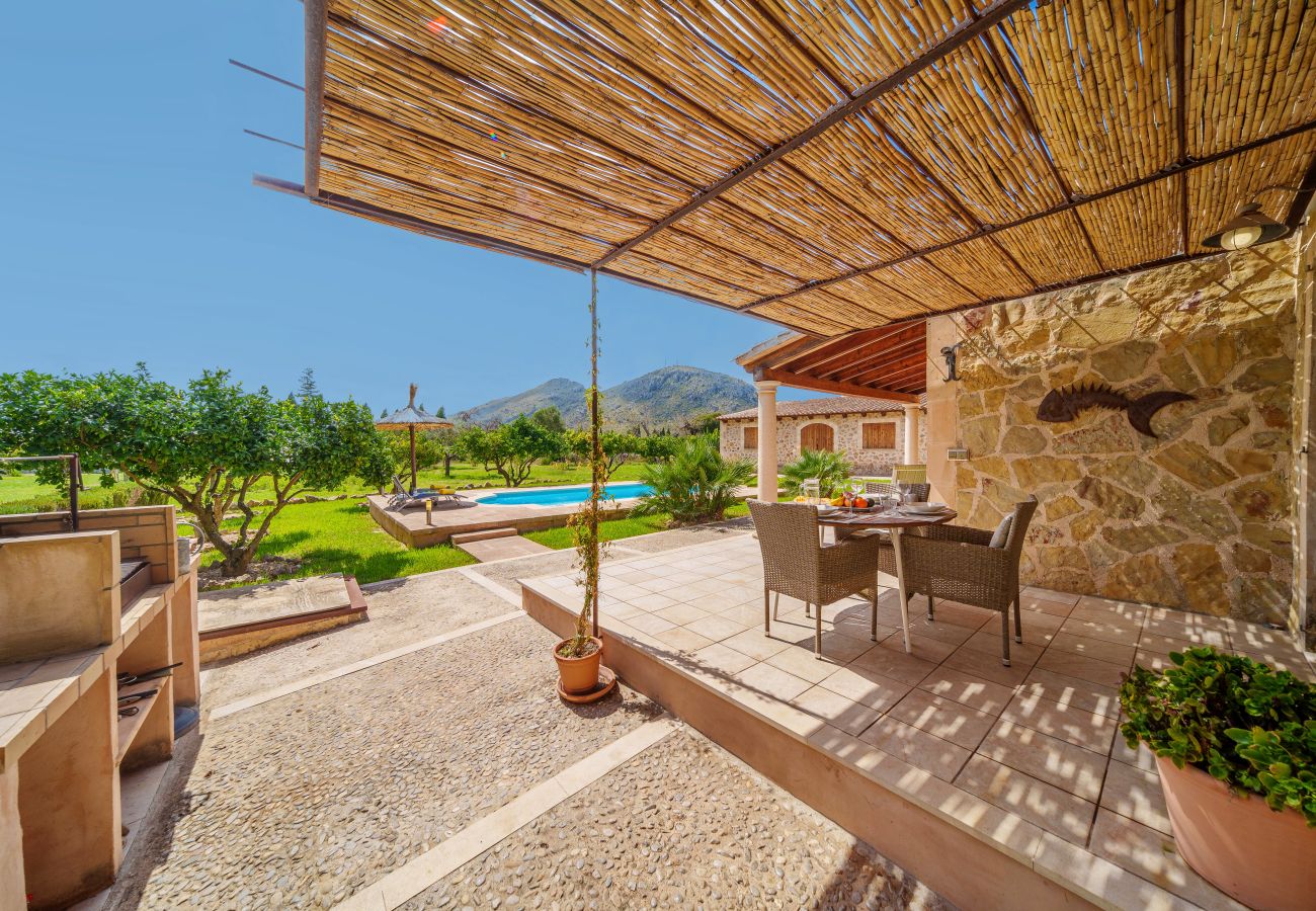 Villa en Alcúdia - CAN FUAT para 3 en Alcudia con piscina 