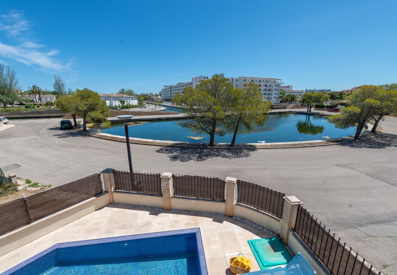 Casa en Alcúdia - Casa Bernat para 6 con piscina a 4min de la playa de Alcudia