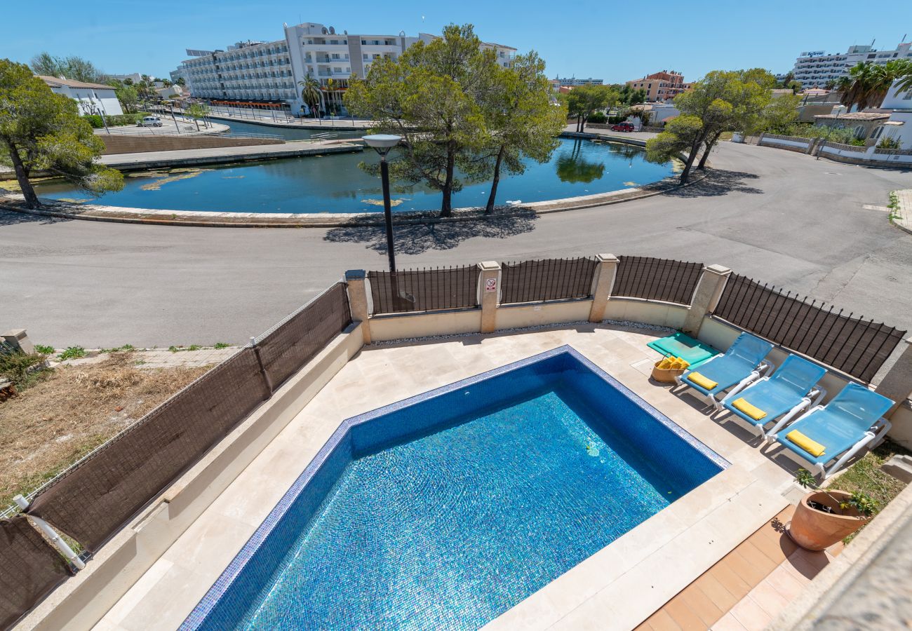 Casa en Alcúdia - Casa Bernat para 6 con piscina a 4min de la playa de Alcudia