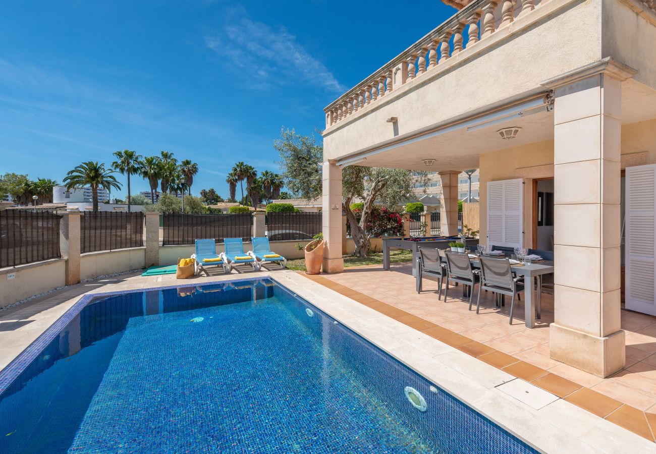 Casa en Alcúdia - Casa Bernat para 6 con piscina a 4min de la playa de Alcudia