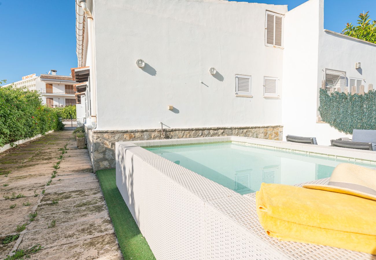 Casa adosada en Alcúdia - Diana Sunwing para 6 con piscina a 200mt de la playa