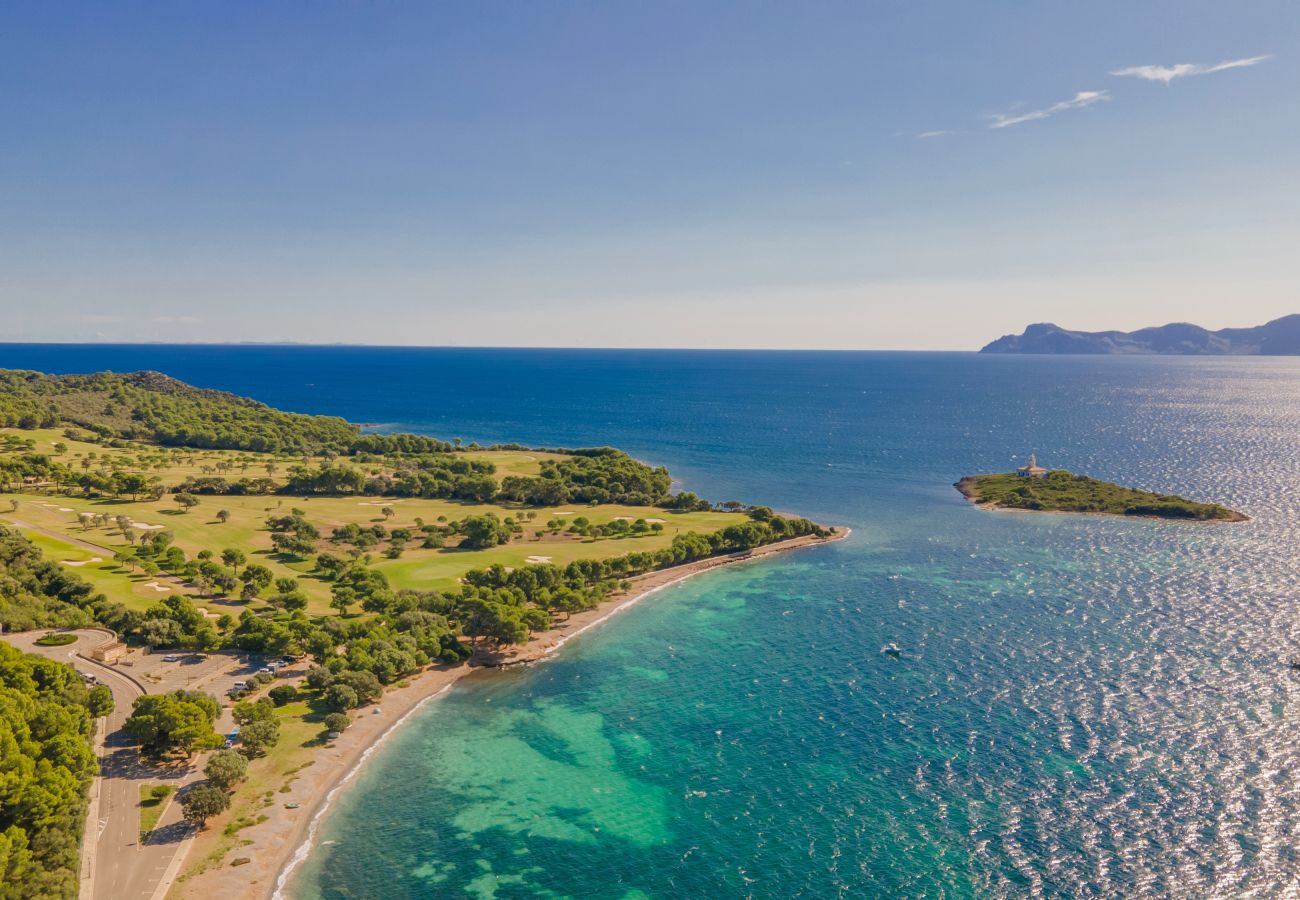 Casa en Alcúdia - Villa Gabriela para 8 con piscina en Bonaire - Alcudia