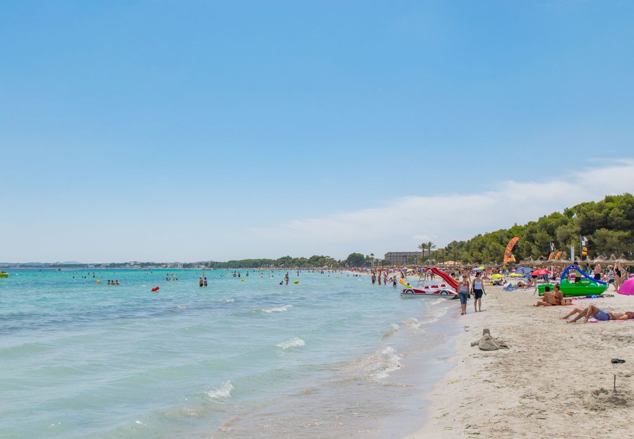 Villa in Port d´Alcudia - CORA Haus für 6 Personen 200 Meter vom Strand von Alcudia entfernt