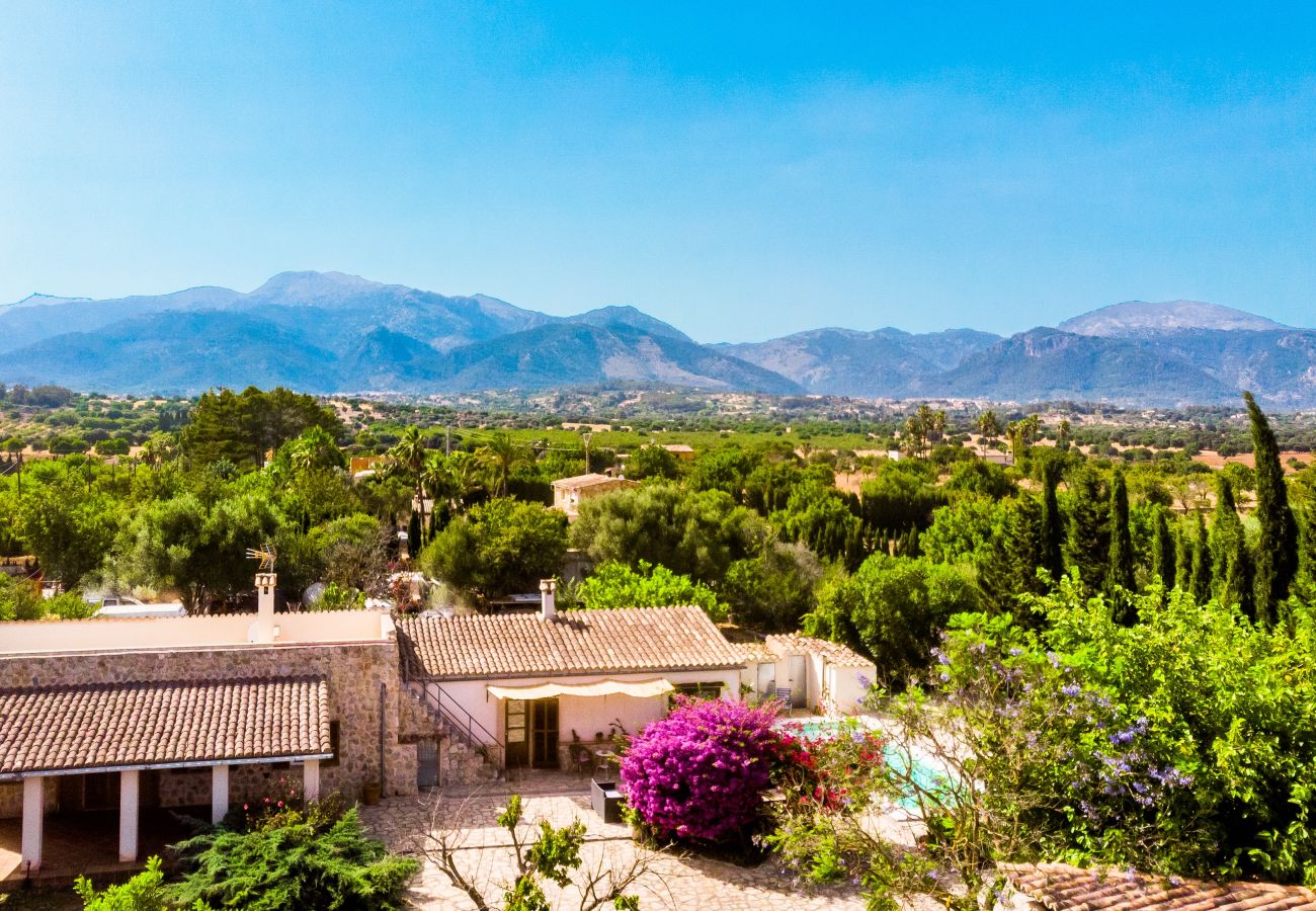 Finca in Inca - PORXET Im Herzen der Insel, eine Oase der Ruhe mit einem Schwimmbad für 6 Personen