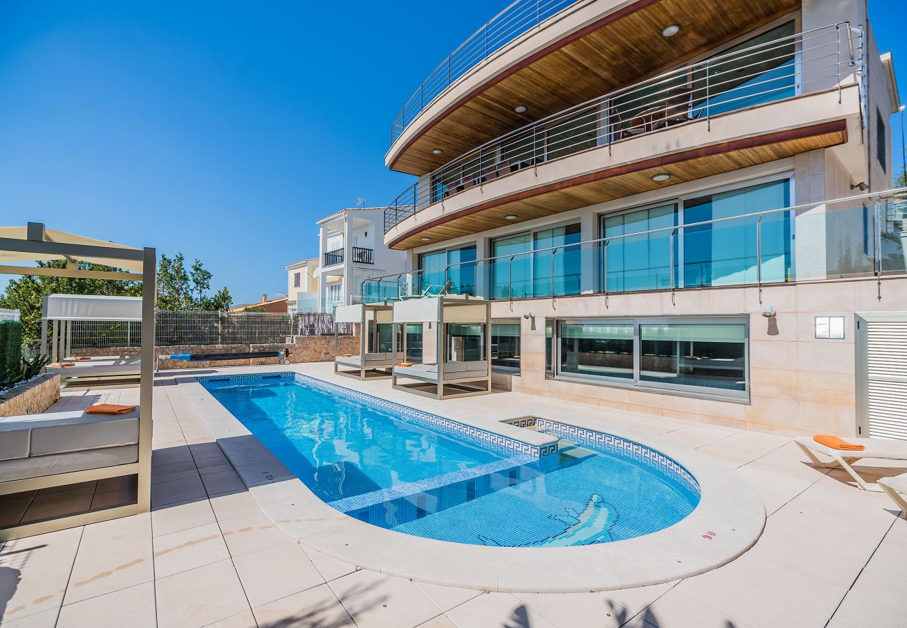 Villa in Alcudia - MIRAMAR Haus für 10 Personen mit Pool in Alcudia