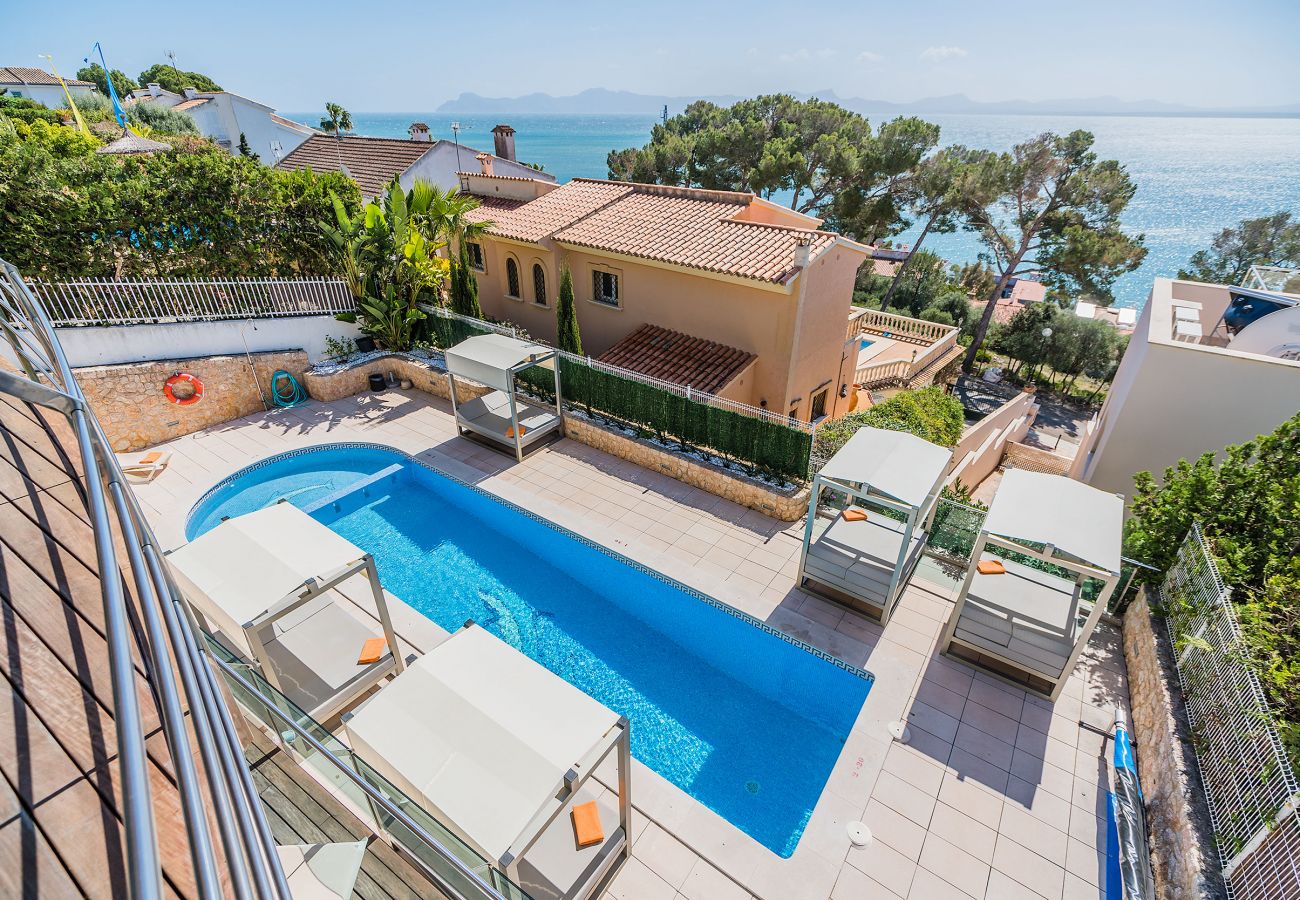 Villa in Alcudia - MIRAMAR Haus für 10 Personen mit Pool in Alcudia