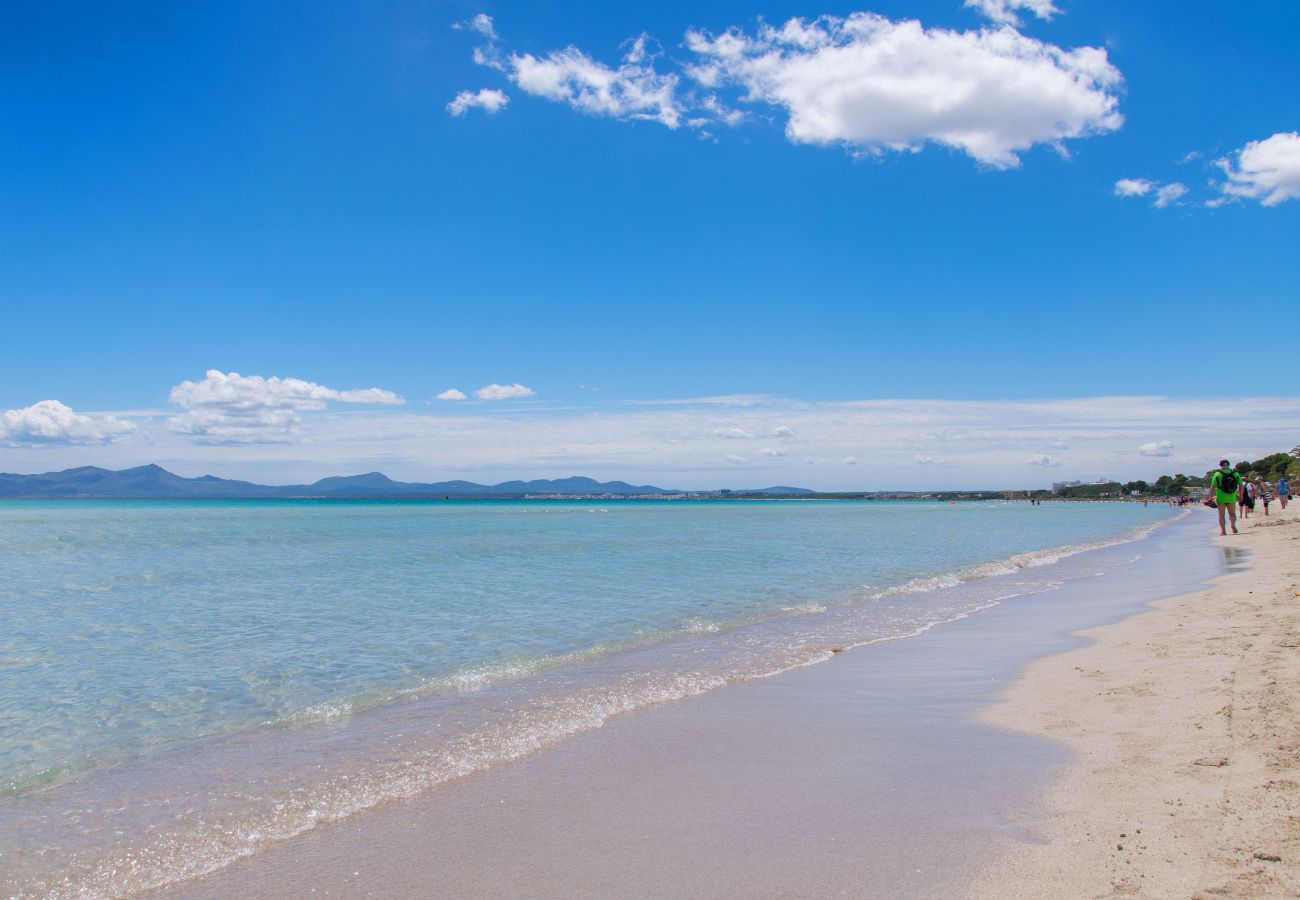 Ferienhaus in Alcudia - TAMARELLS Haus nur 100m vom Strand von Alcudia