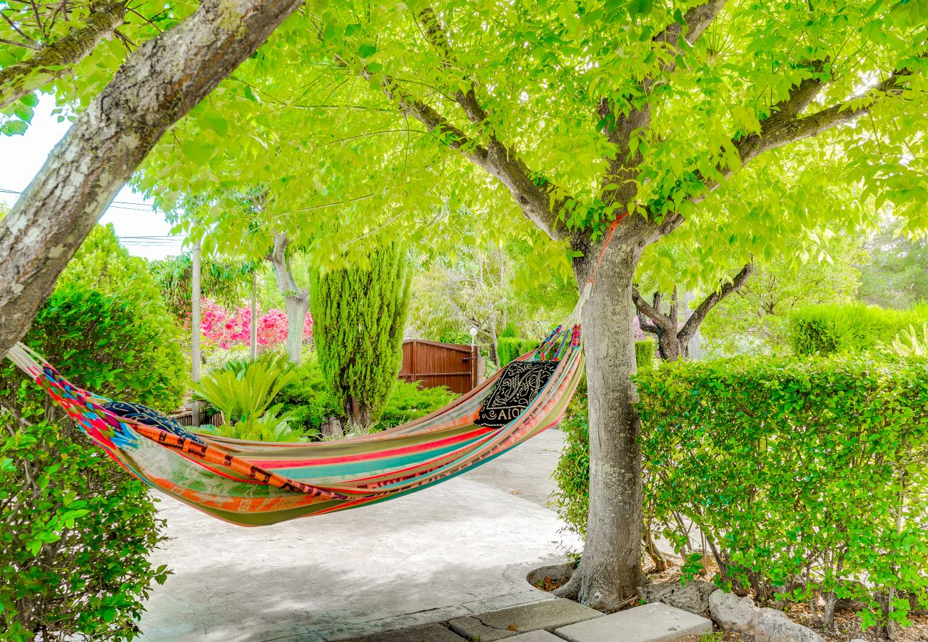 Finca in Alcudia - Finca Tito Y Yaya in der Nähe von Stränden und Restaurants für 7 Personen mit Schwimmbad