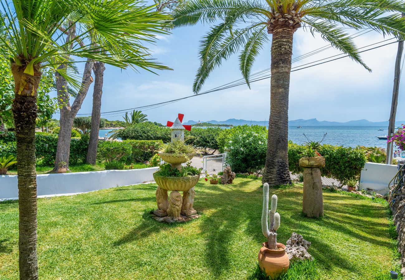 Ferienhaus in Alcudia - Bell Punt  Haus für 6 nur 10 Meter zum Meeres in Alcudia