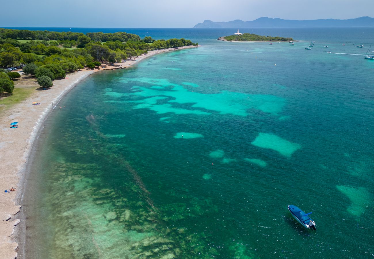 Ferienhaus in Alcudia - Bell Punt  Haus für 6 nur 10 Meter zum Meeres in Alcudia