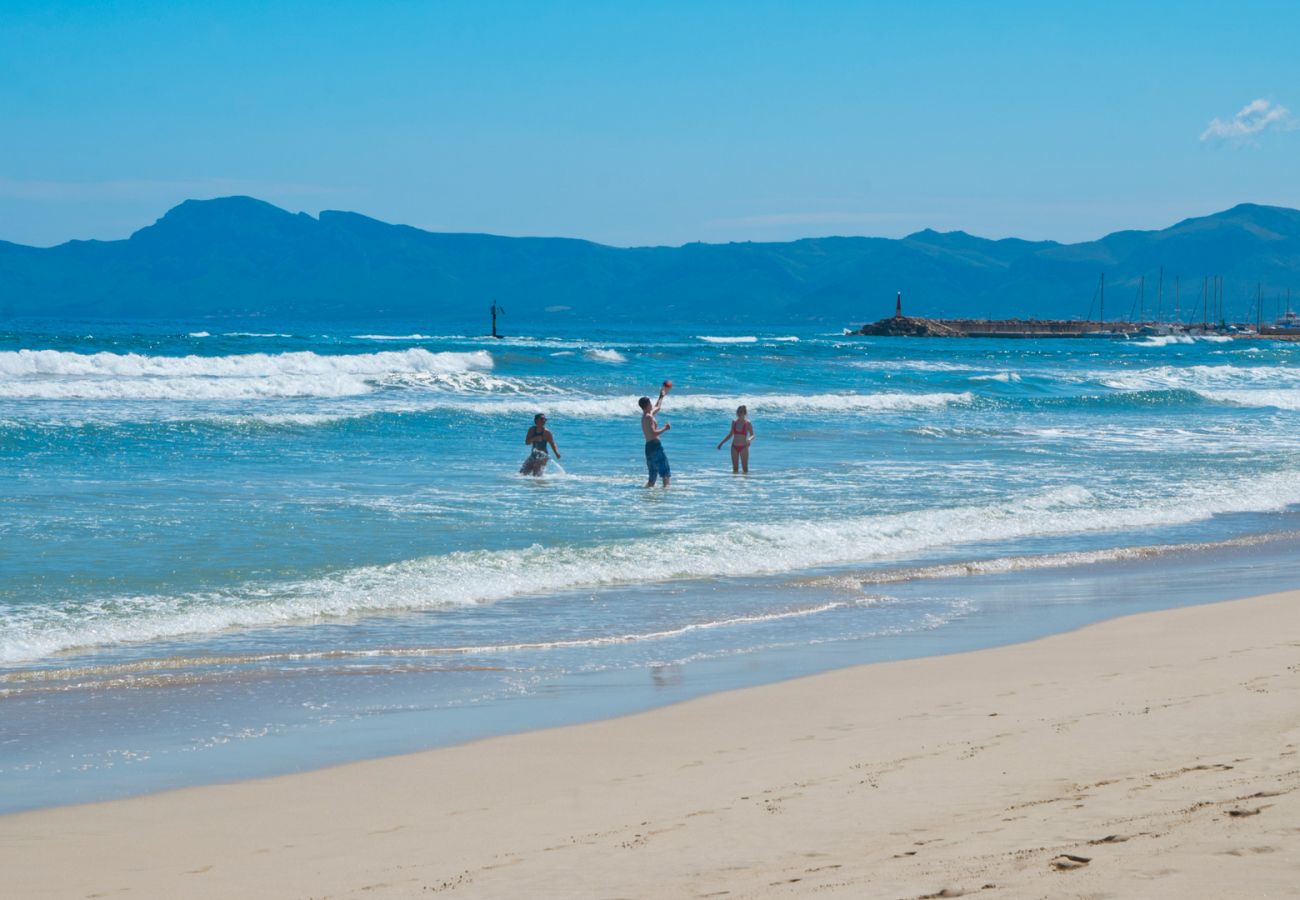 Ferienhaus in Can Picafort - LEVANTE Haus für 5 Personen mit Pool in Can Picafort 290 m vom Strand entfernt