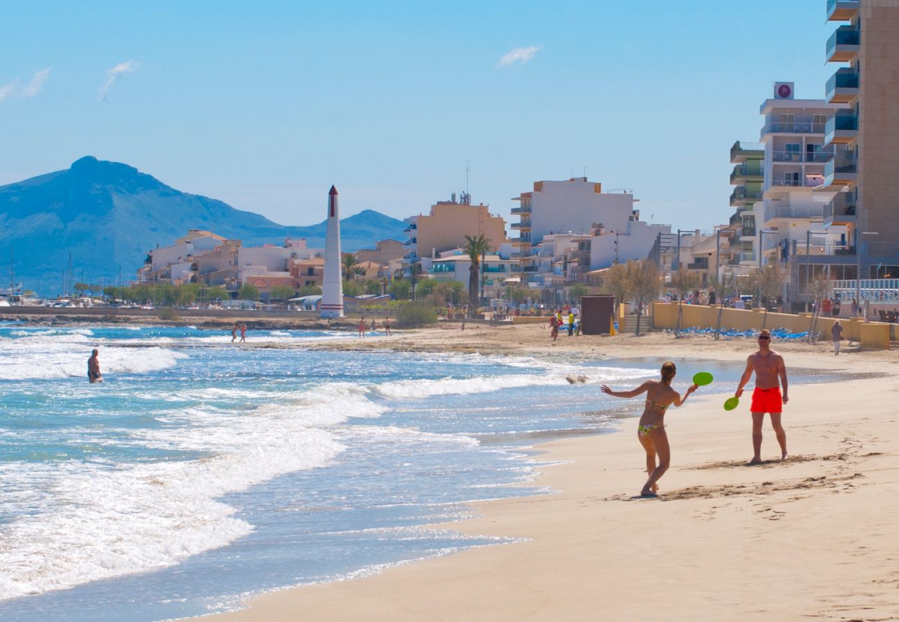 Ferienhaus in Can Picafort - LEVANTE Haus für 5 Personen mit Pool in Can Picafort 290 m vom Strand entfernt