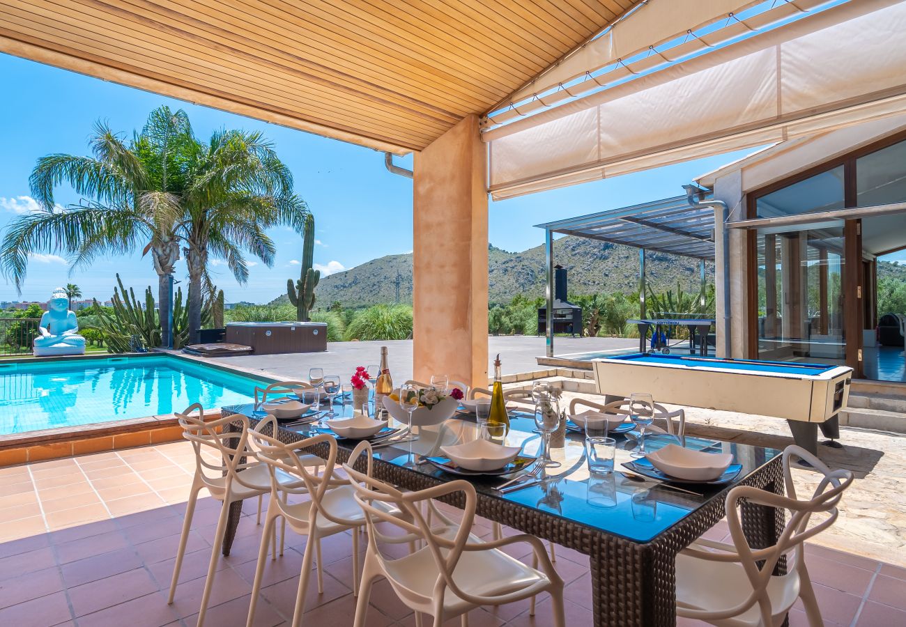 Villa in Alcudia - CAN OLIVA Wunderschöne und moderne Finca für 8 Personen mit Pool Alcudia