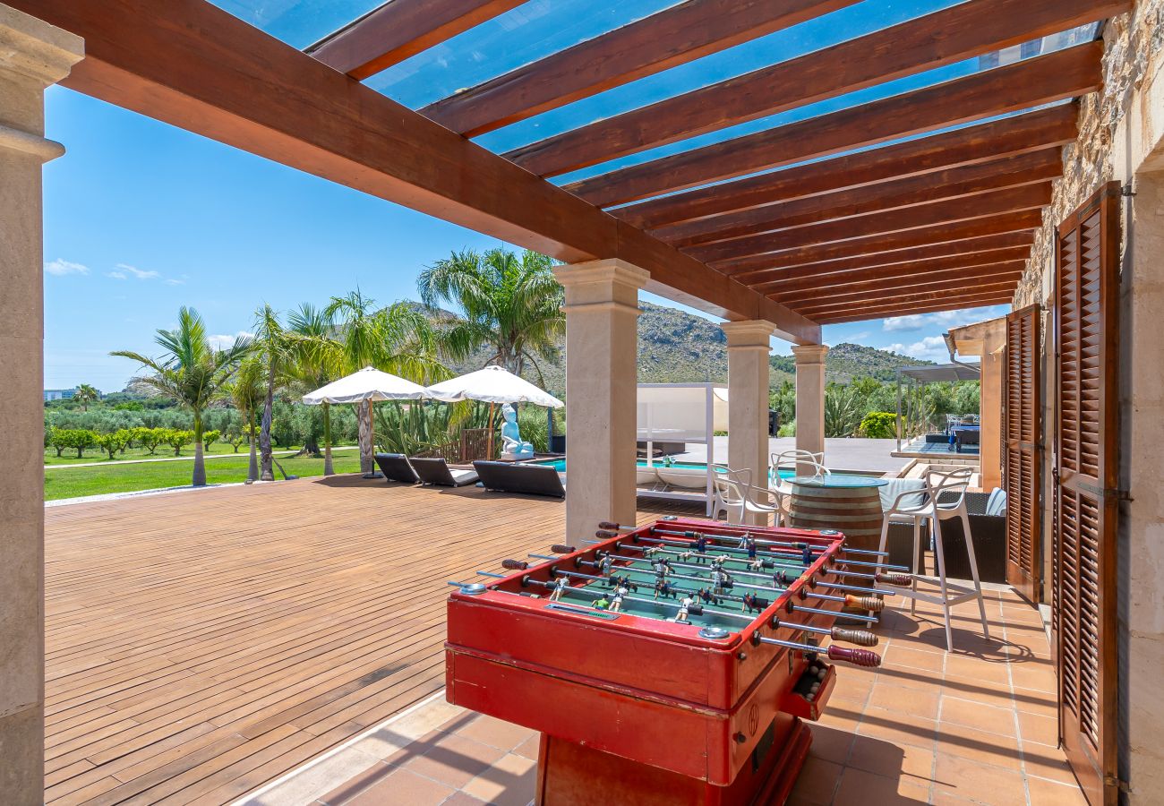 Villa in Alcudia - CAN OLIVA Wunderschöne und moderne Finca für 8 Personen mit Pool Alcudia