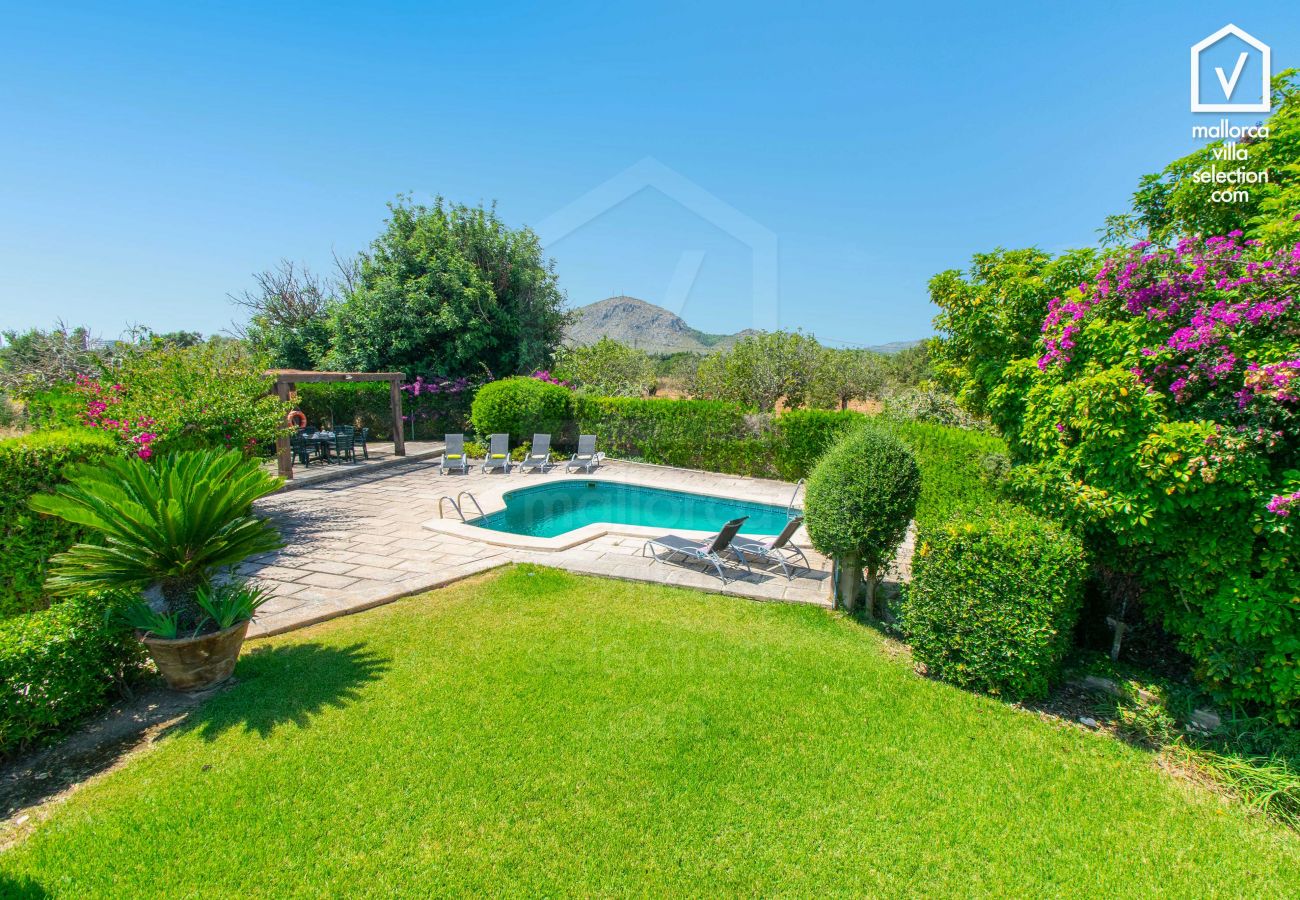 Finca in Alcudia - Villa MOLI DEN FANALS für 6 Personen mit Pool in Alcudia