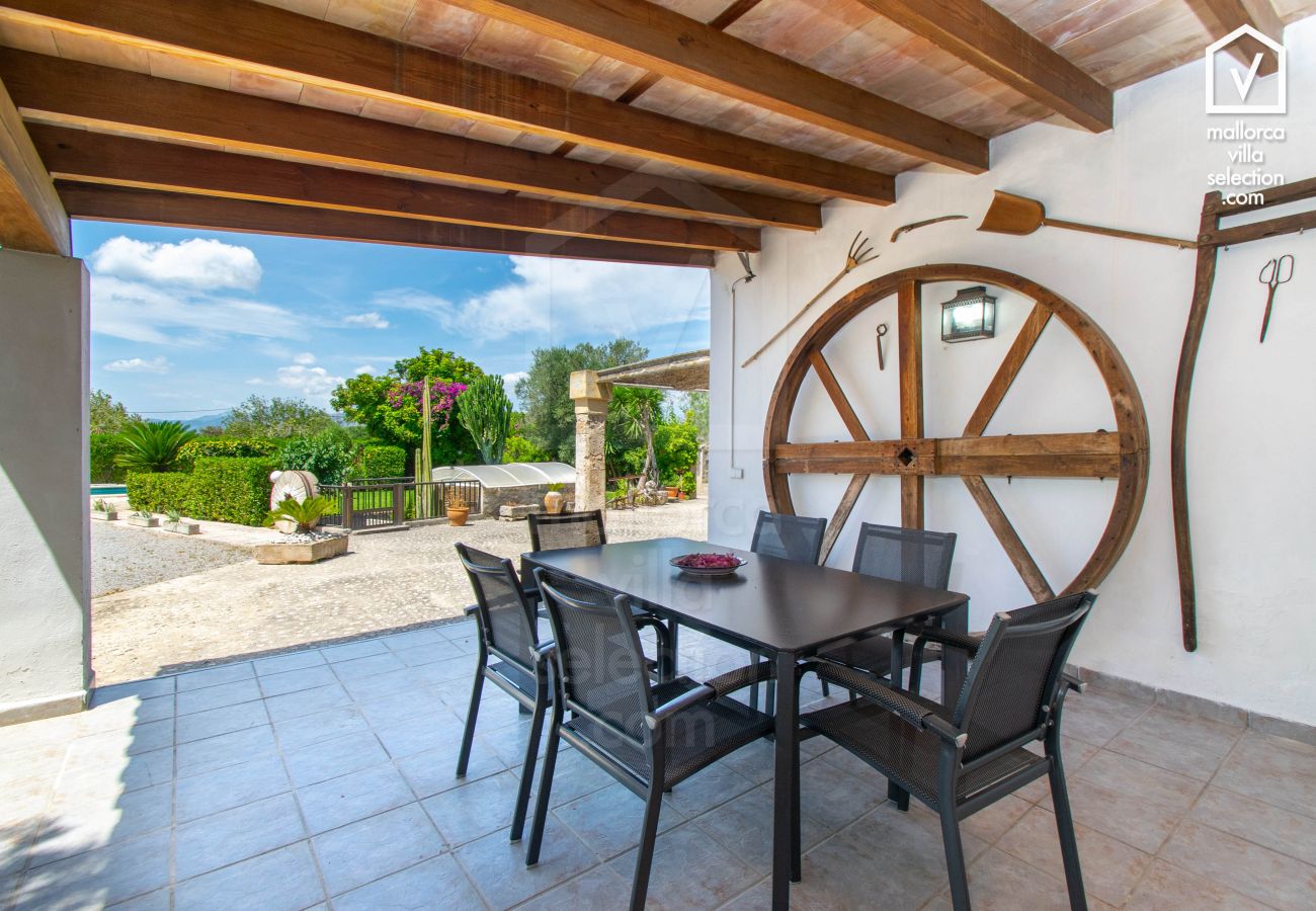 Finca in Alcudia - Villa MOLI DEN FANALS für 6 Personen mit Pool in Alcudia