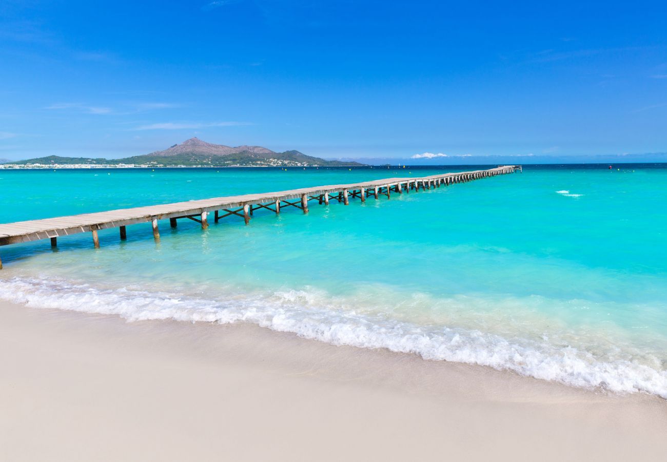 Villa in Alcudia - Finca  ALBUFERETA für 4 Personen mit Schwimmbad und Aussicht in Alcudia