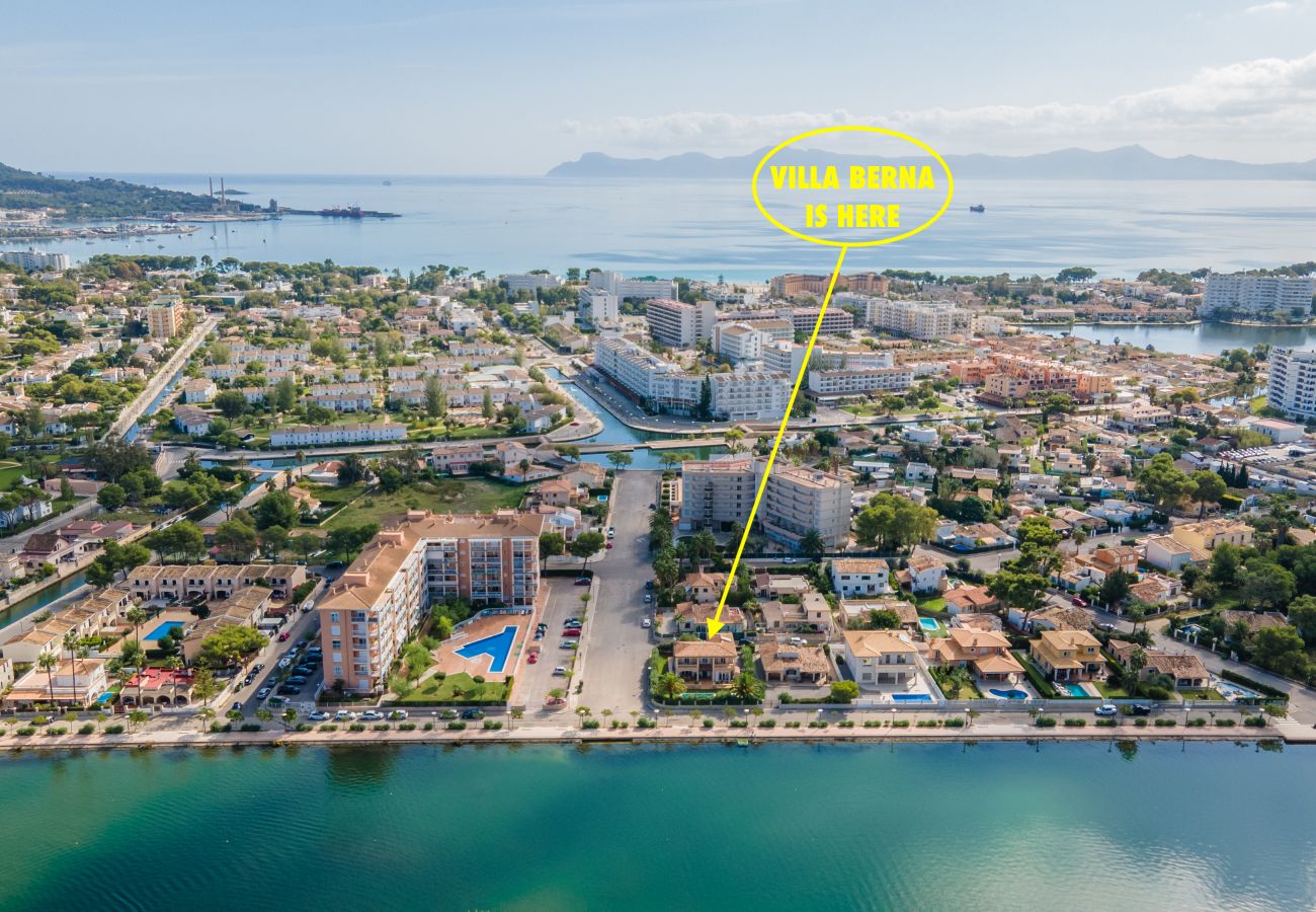 Ferienhaus in Alcudia - Berna Haus für 8 Personen mit Pool in Alcudia, 900 m vom Strand entfernt