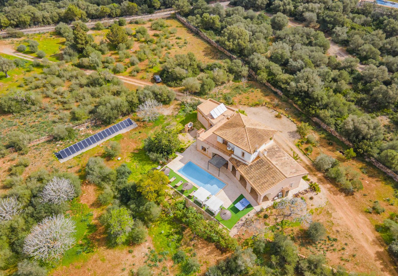 Finca in Campos - SA PEDRERA Finca für 8 in Feldern mit Schwimmbad