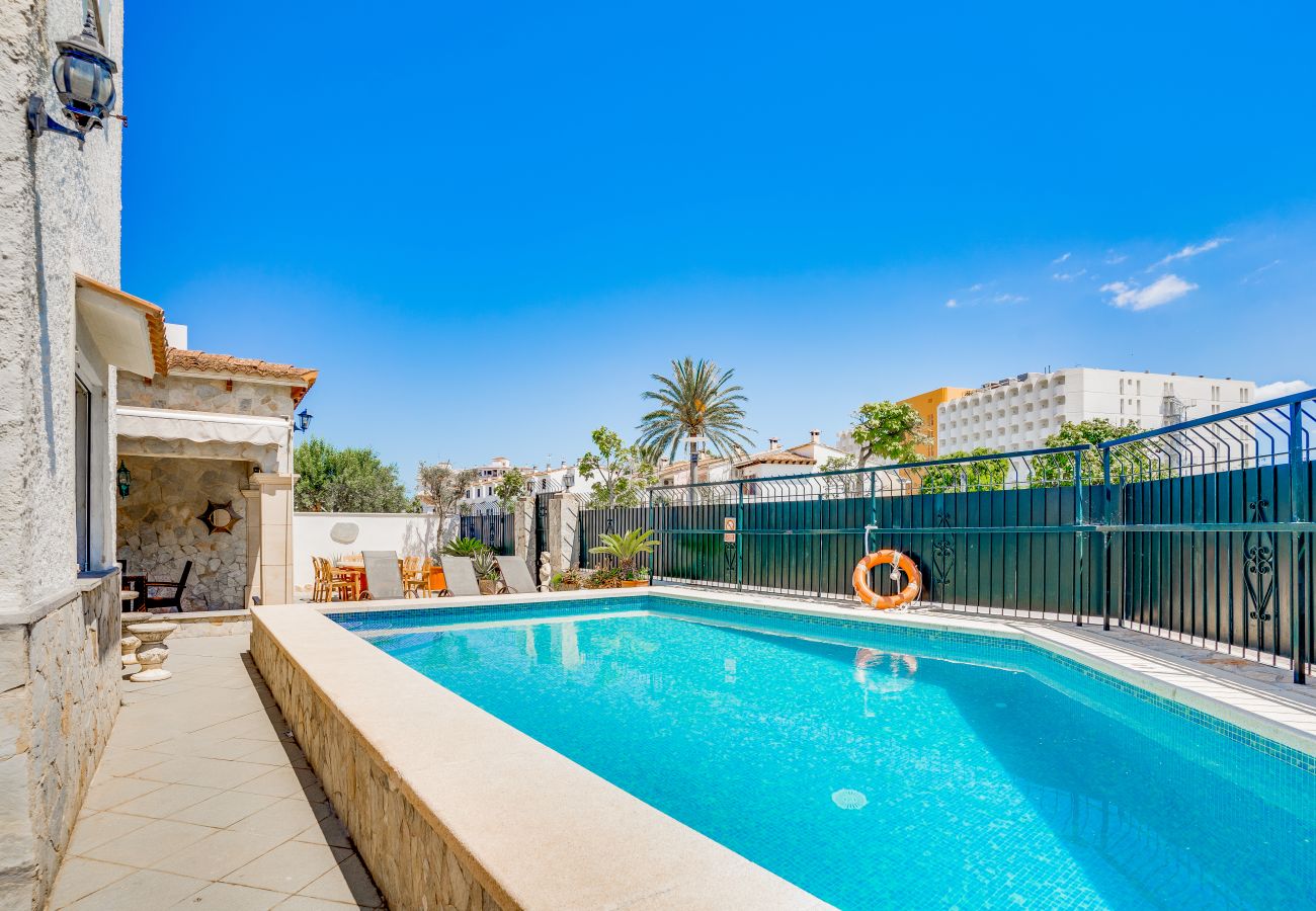 Chalet in Alcudia - Sanfora - Villa mit Pool 500m vom Strand von Alcudia