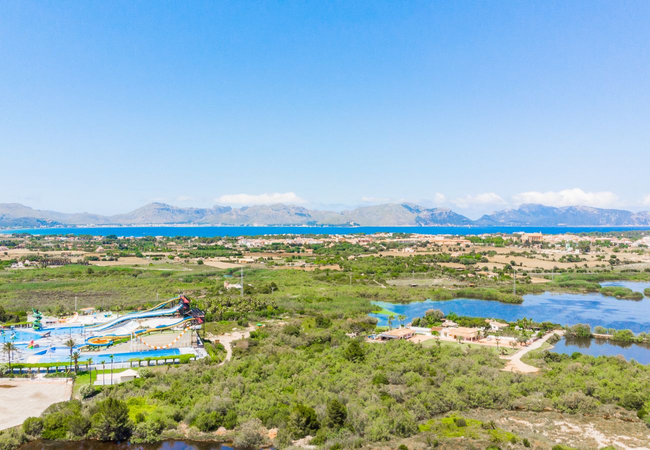 Chalet in Alcudia - Sanfora - Villa mit Pool 500m vom Strand von Alcudia