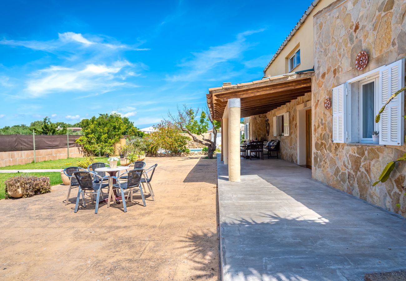 Villa in Alcudia - Barcares Sunset für 6 Personen mit Pool 800m vom Strand entfernt