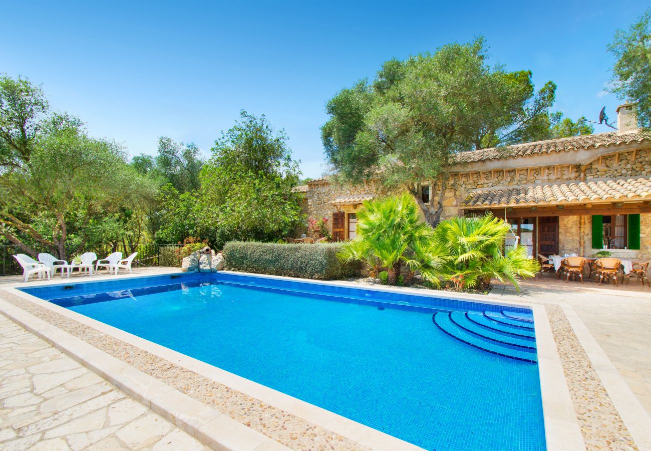 Villa in Sineu - ES FANGAR Finca für 6 mit pool in Sineu