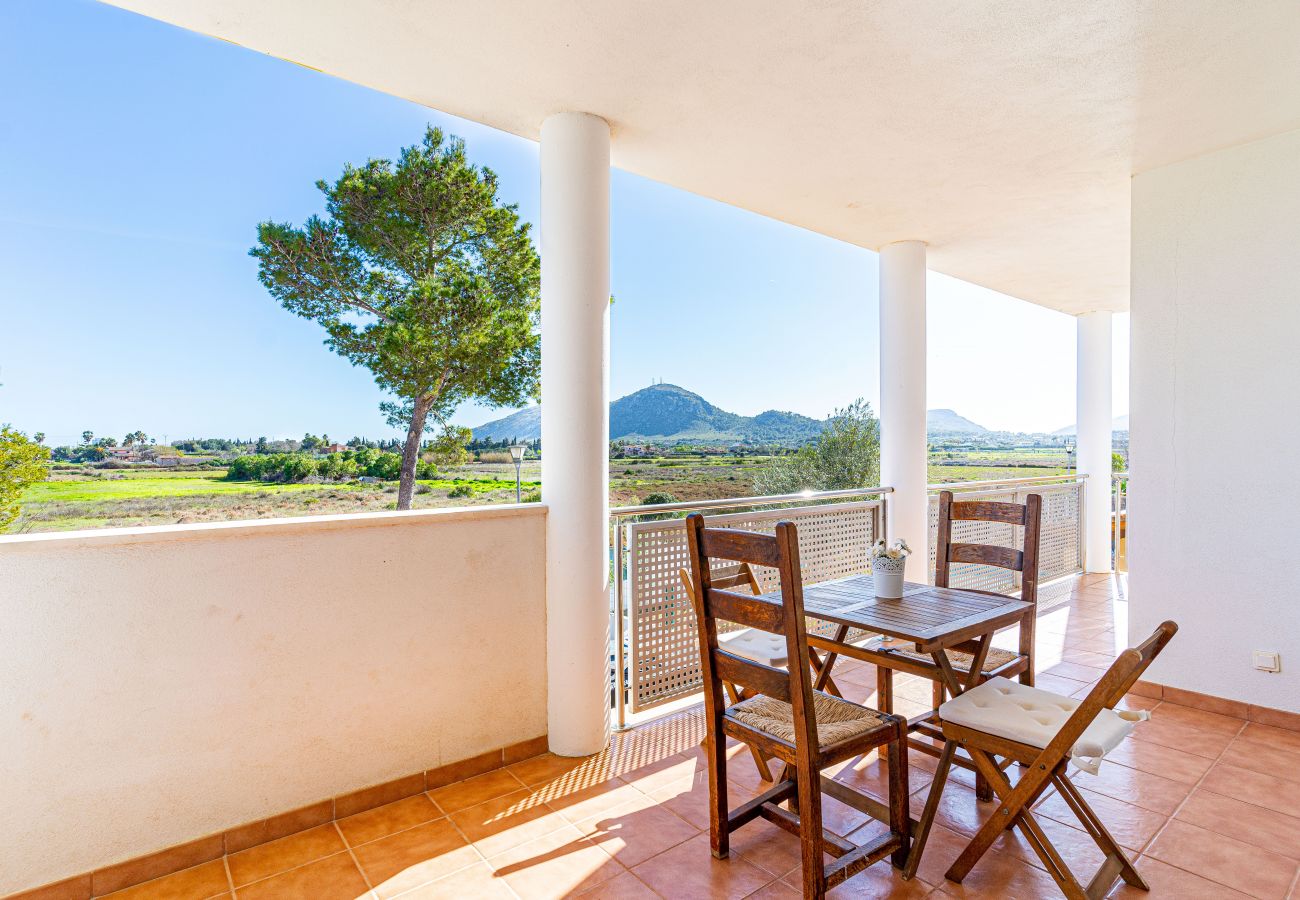 Villa in Alcudia - Villa Ibiza 350m vom Strand, Schwimmbad, Billard und Tischtennis.