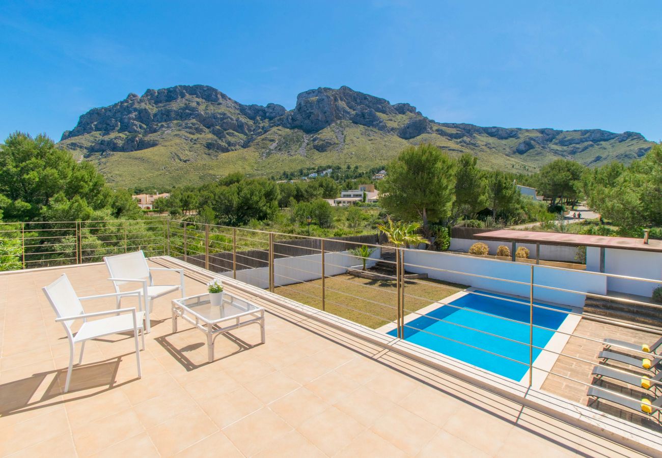 Villa in Arta - MUT Haus für 6 mit Pool 50 m vom Meer entfernt